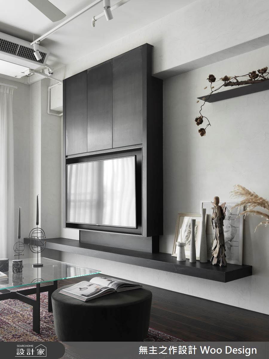 33坪中古屋(5~15年)＿工業風客廳案例圖片＿無主之作空間設計＿無主之作_06之2