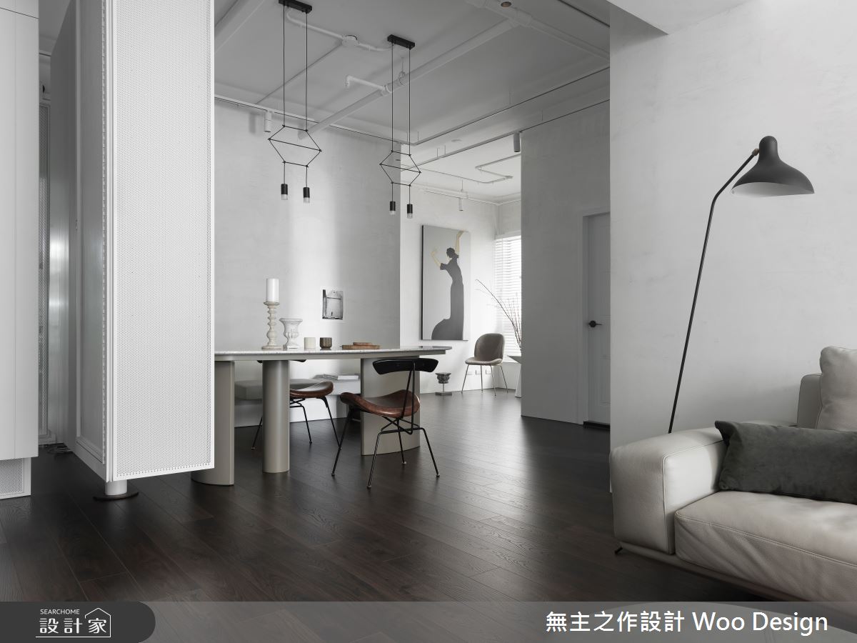 33坪中古屋(5~15年)＿工業風客廳餐廳案例圖片＿無主之作空間設計＿無主之作_06之7