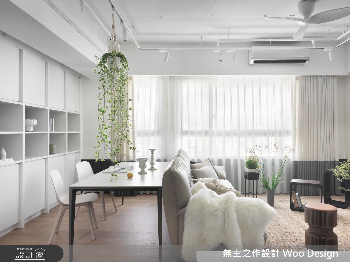 29坪預售屋＿北歐風客廳書房案例圖片＿無主之作空間設計＿無主之作_07之12