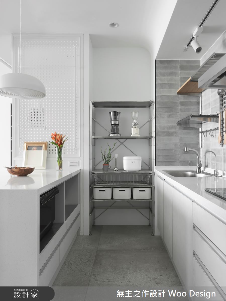 29坪預售屋＿北歐風廚房中島案例圖片＿無主之作空間設計＿無主之作_07之15