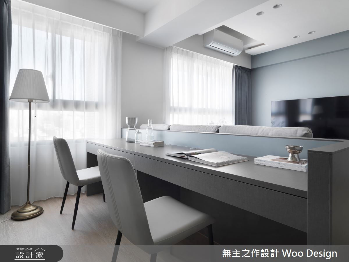 29坪新成屋(5年以下)＿簡約風書房案例圖片＿無主之作空間設計＿無主之作_08之15