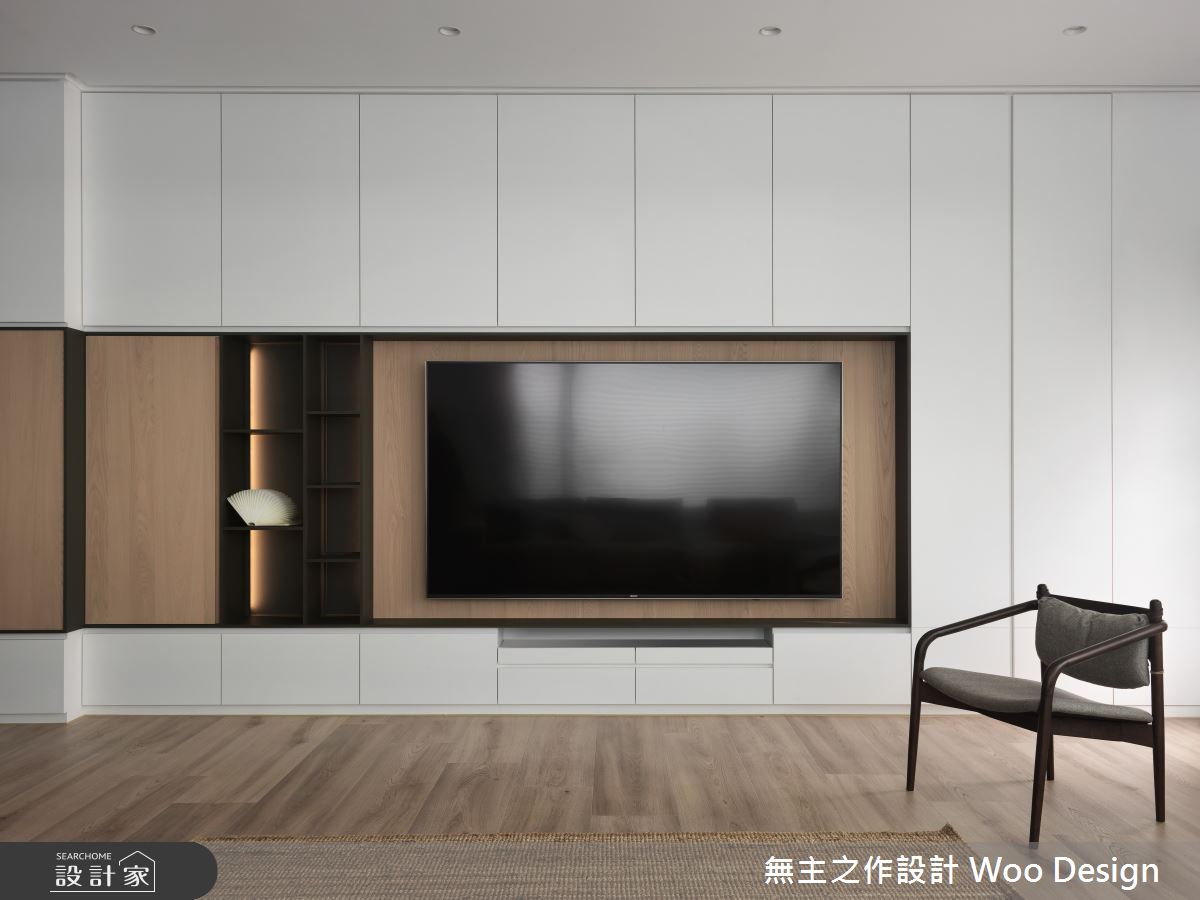 45坪中古屋(5~15年)＿現代風客廳案例圖片＿無主之作空間設計＿無主之作_01之4