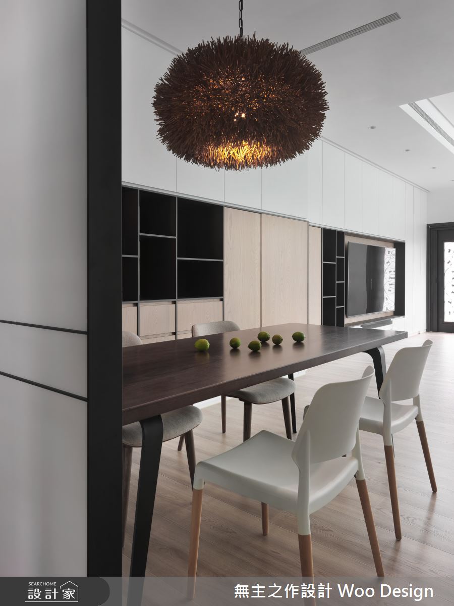 45坪中古屋(5~15年)＿現代風餐廳案例圖片＿無主之作空間設計＿無主之作_01之10