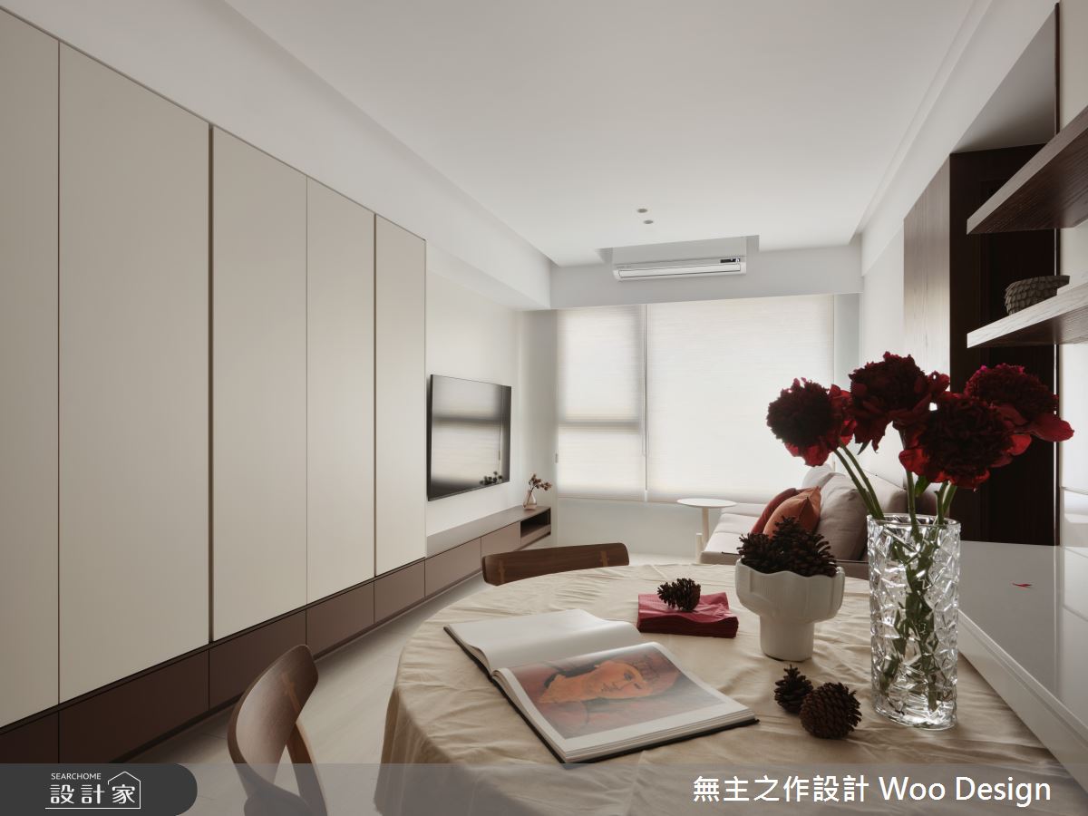 18坪新成屋(5年以下)＿北歐風客廳餐廳案例圖片＿無主之作空間設計＿無主之作_10之7