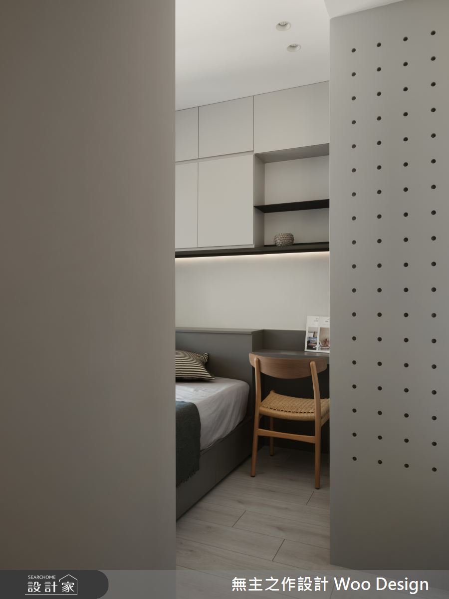 18坪新成屋(5年以下)＿北歐風客房案例圖片＿無主之作空間設計＿無主之作_10之24
