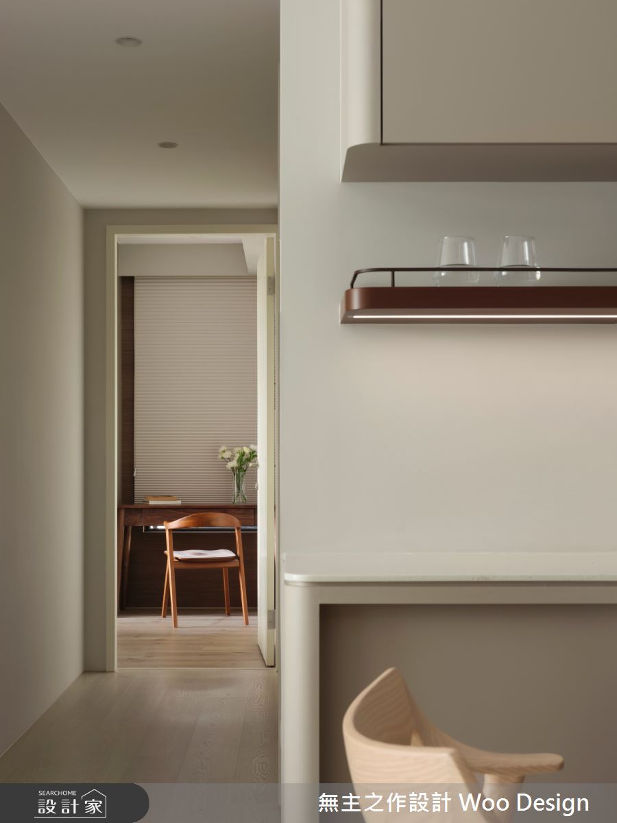 23坪預售屋＿現代風餐廳走廊案例圖片＿無主之作空間設計＿無主之作_12_奶茶漫居之21
