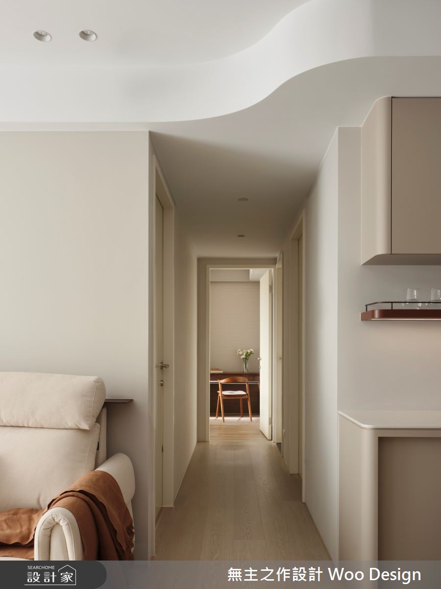 23坪預售屋＿現代風走廊案例圖片＿無主之作空間設計＿無主之作_12_奶茶漫居之22
