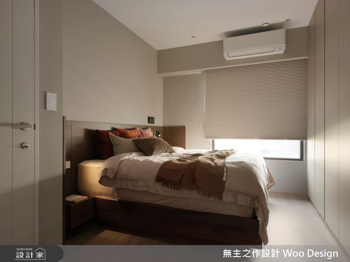 23坪預售屋＿現代風臥室案例圖片＿無主之作空間設計＿無主之作_12_奶茶漫居之25