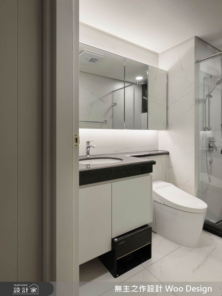23坪預售屋＿現代風浴室案例圖片＿無主之作空間設計＿無主之作_12_奶茶漫居之28