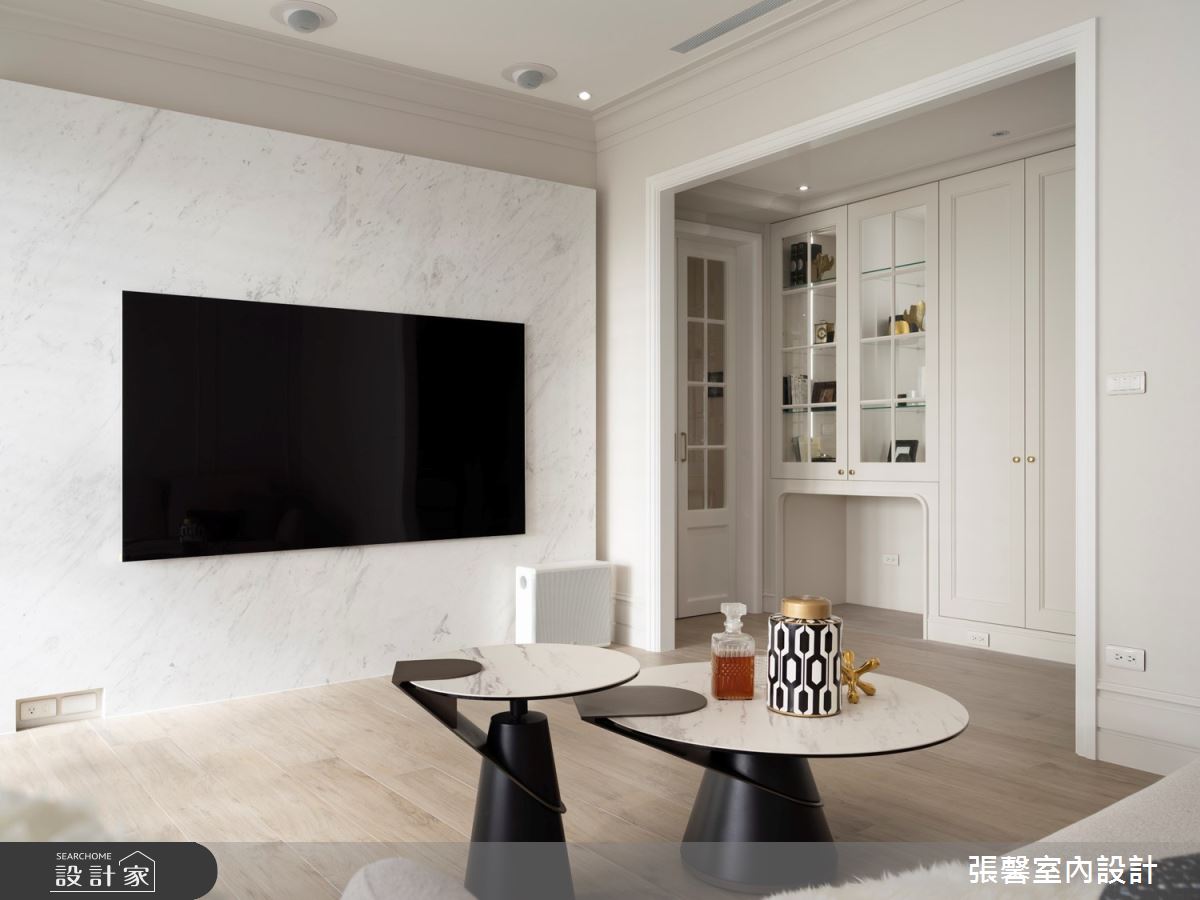 35坪新成屋(5年以下)＿美式風客廳案例圖片＿張馨室內設計/瀚觀室內裝修設計工程有限公司＿張馨_勾勒 微醺生活之5