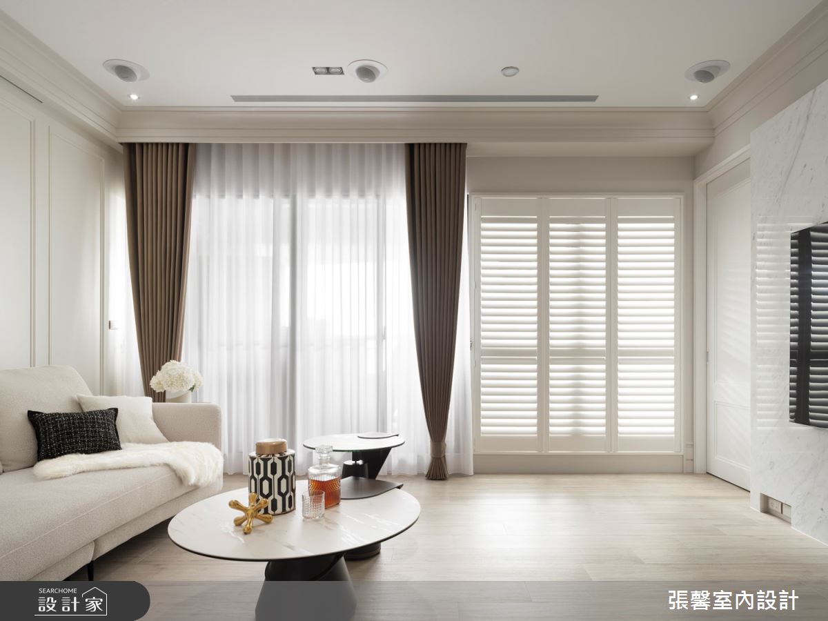 35坪新成屋(5年以下)＿美式風客廳案例圖片＿張馨室內設計/瀚觀室內裝修設計工程有限公司＿張馨_勾勒 微醺生活之7