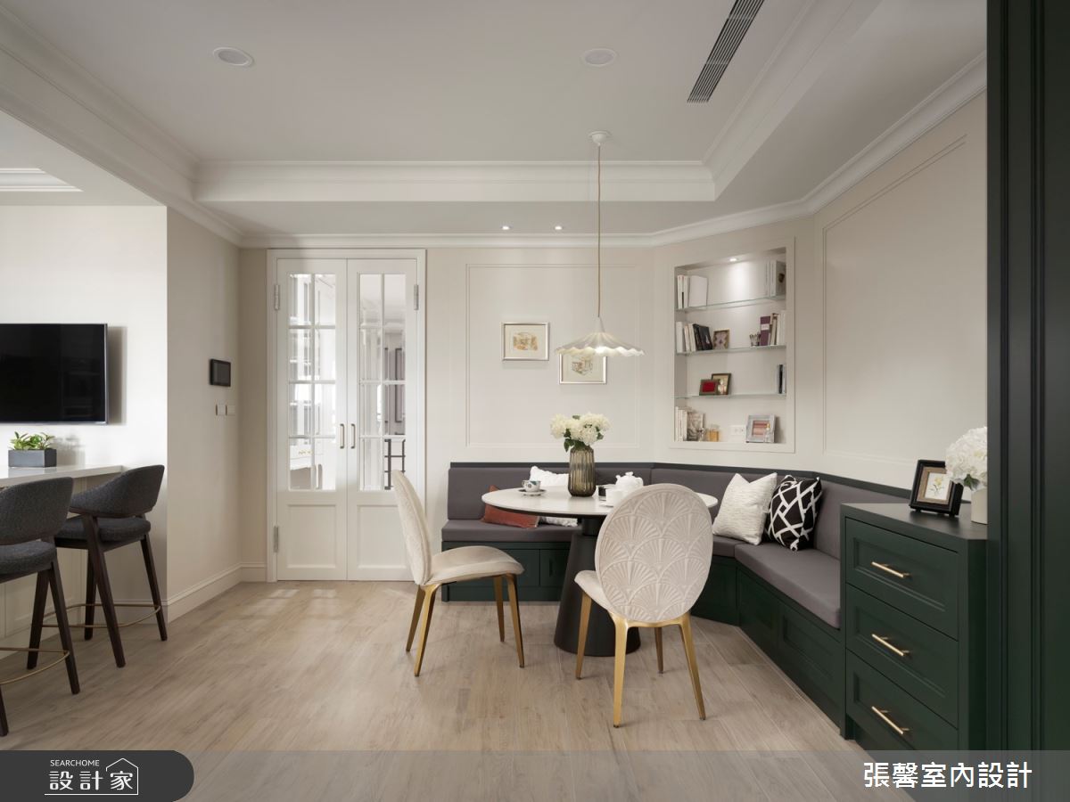35坪新成屋(5年以下)＿美式風餐廳案例圖片＿張馨室內設計/瀚觀室內裝修設計工程有限公司＿張馨_勾勒 微醺生活之15