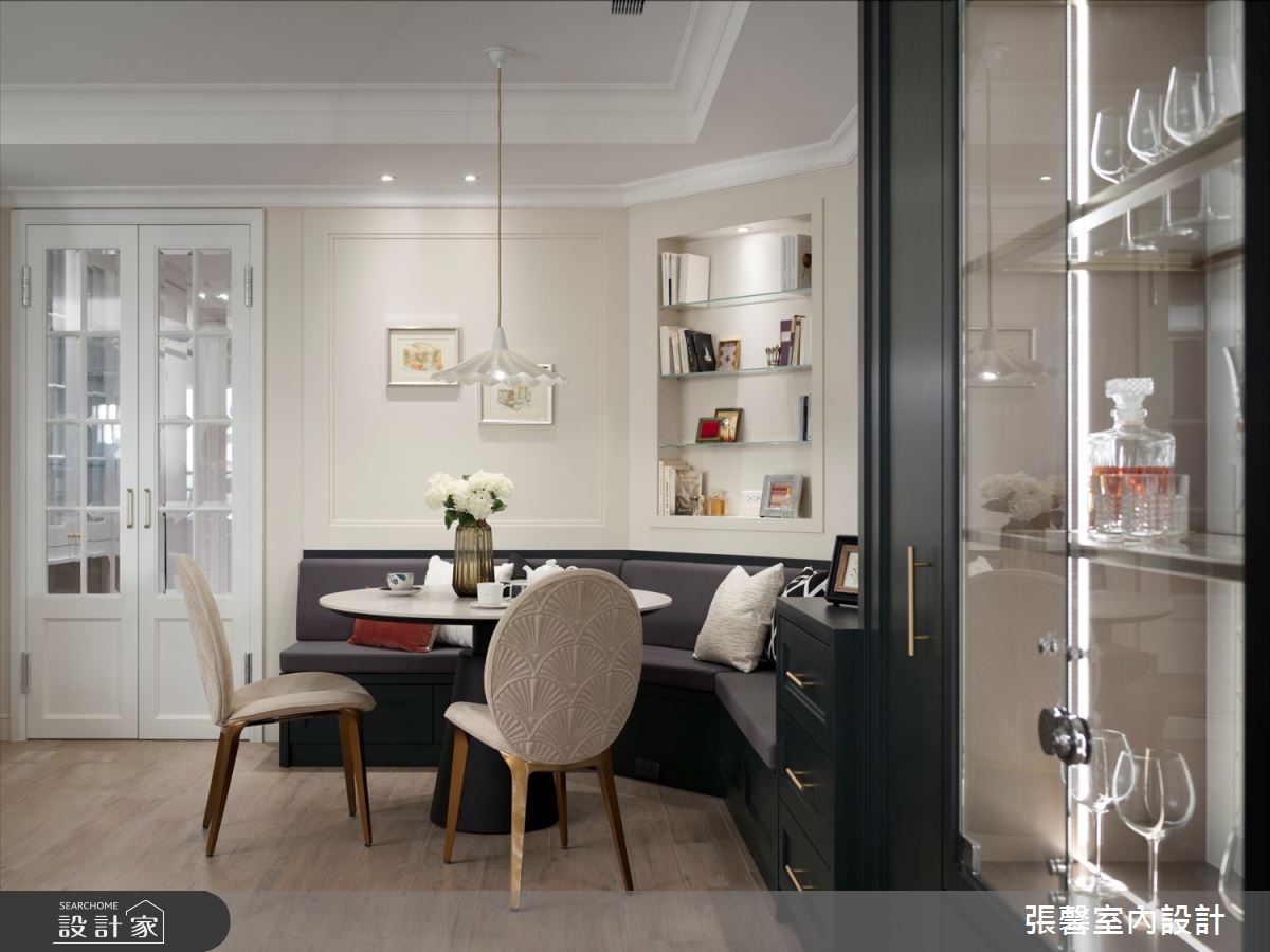 35坪新成屋(5年以下)＿美式風餐廳案例圖片＿張馨室內設計/瀚觀室內裝修設計工程有限公司＿張馨_勾勒 微醺生活之16