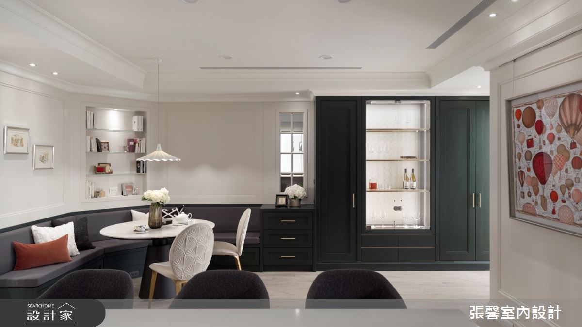 35坪新成屋(5年以下)＿美式風餐廳案例圖片＿張馨室內設計/瀚觀室內裝修設計工程有限公司＿張馨_勾勒 微醺生活之20