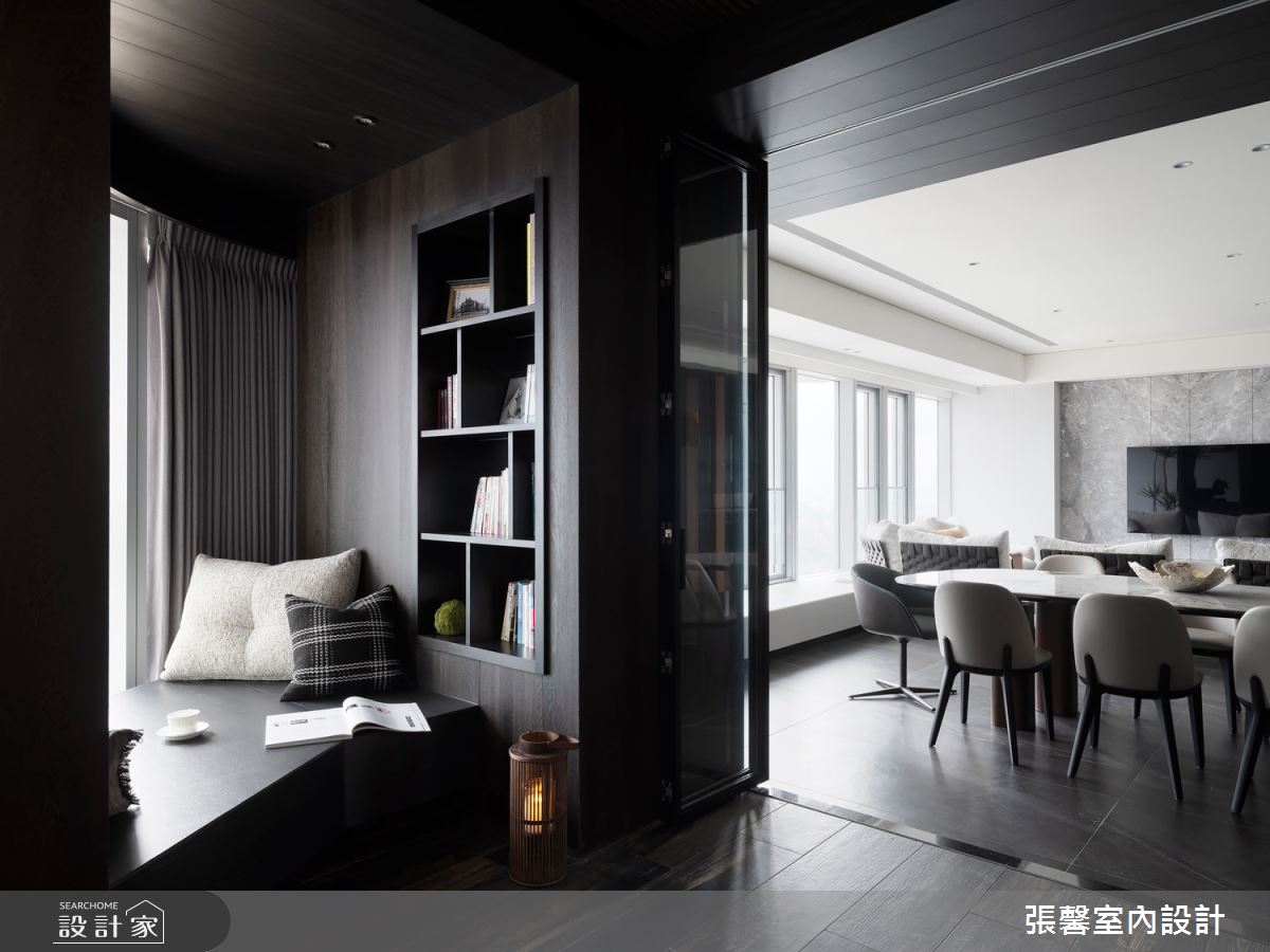 75坪毛胚屋＿現代風客廳餐廳臥榻案例圖片＿張馨室內設計/瀚觀室內裝修設計工程有限公司＿張馨_續集之5