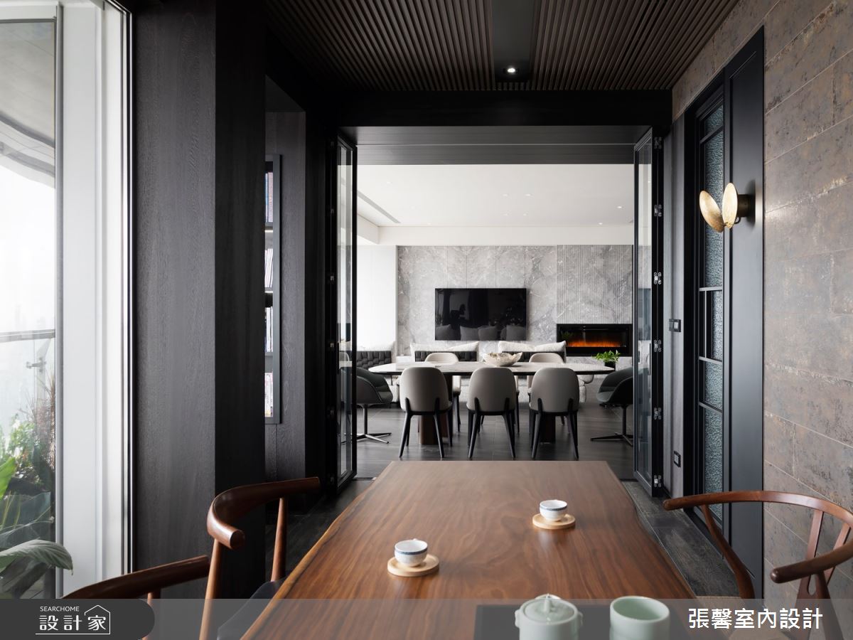 75坪毛胚屋＿現代風客廳餐廳案例圖片＿張馨室內設計/瀚觀室內裝修設計工程有限公司＿張馨_續集之6