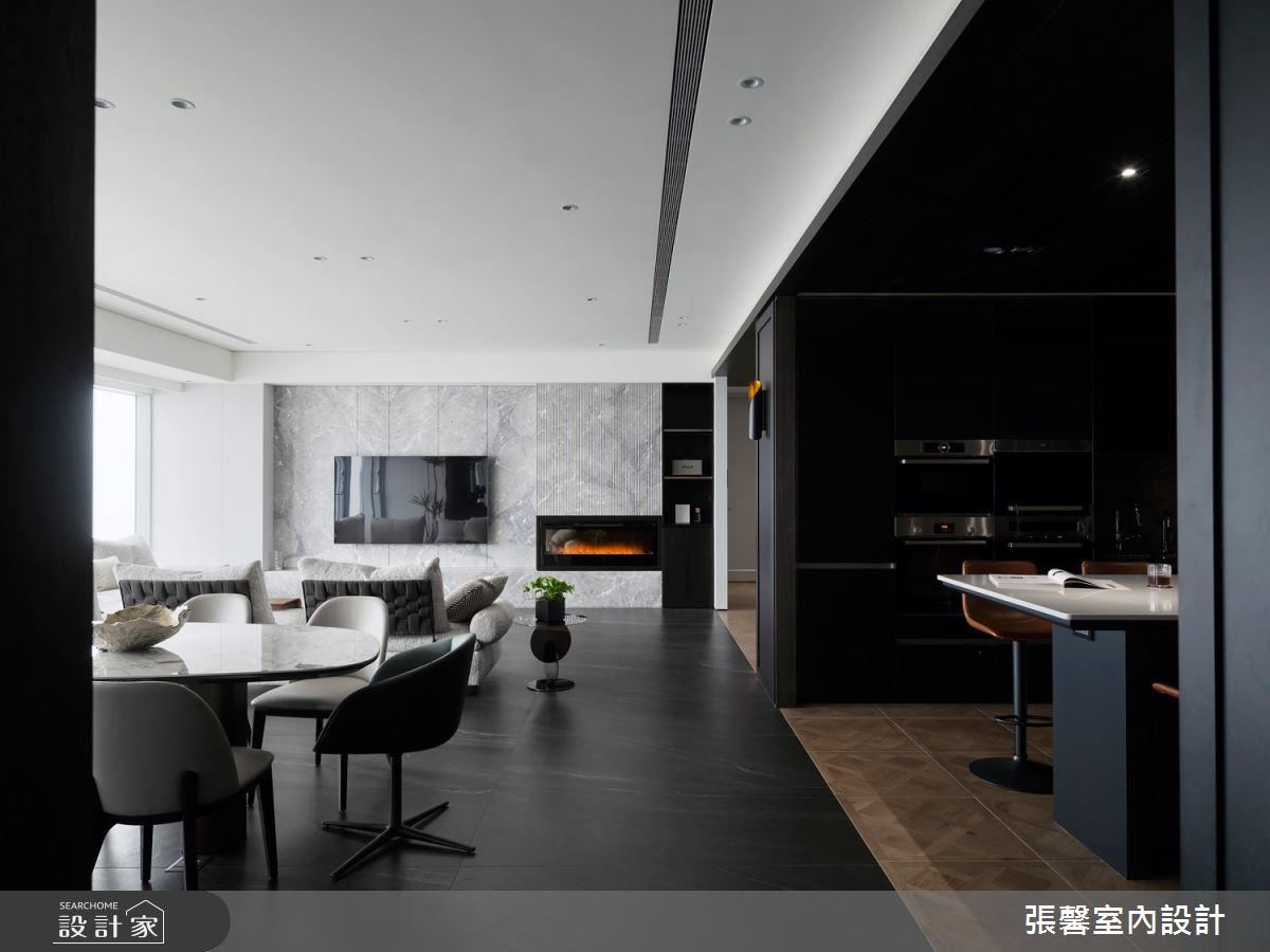 75坪毛胚屋＿現代風客廳餐廳廚房案例圖片＿張馨室內設計/瀚觀室內裝修設計工程有限公司＿張馨_續集之10