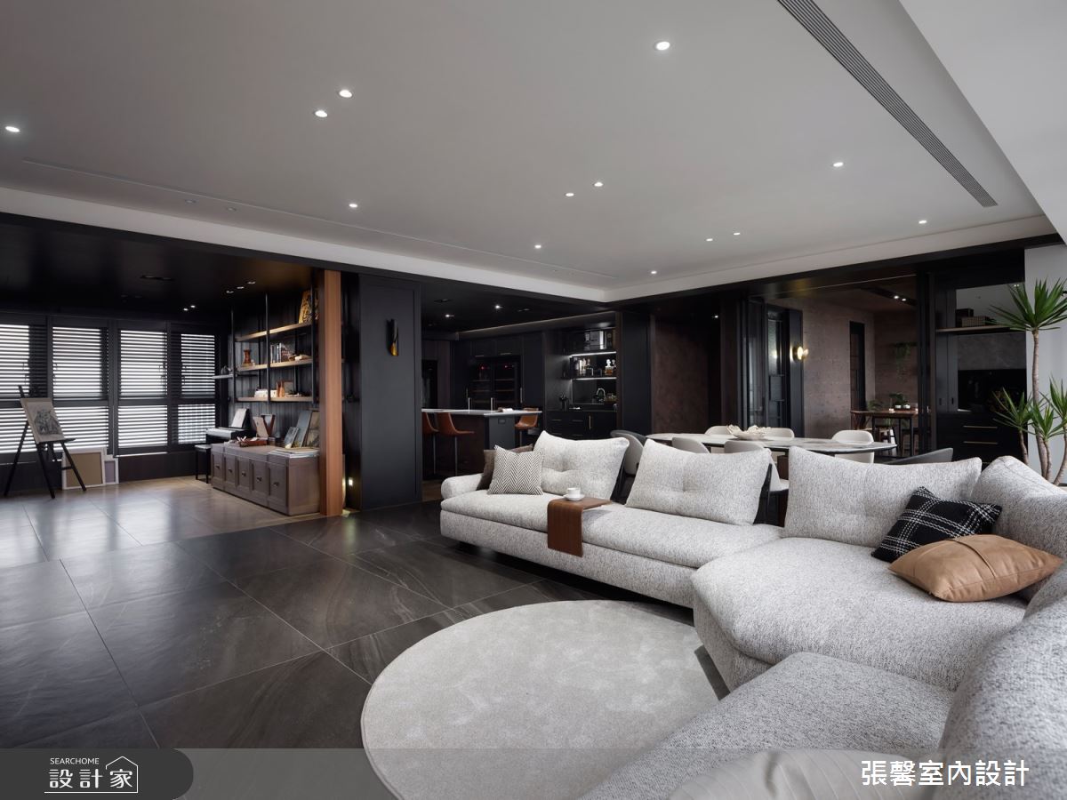 75坪毛胚屋＿現代風客廳多功能室案例圖片＿張馨室內設計/瀚觀室內裝修設計工程有限公司＿張馨_續集之22