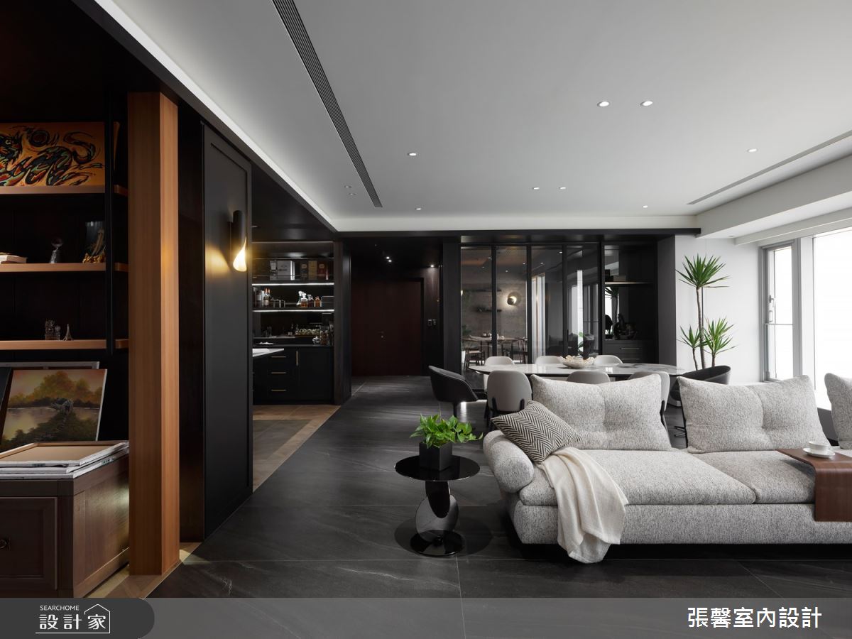 75坪毛胚屋＿現代風客廳餐廳案例圖片＿張馨室內設計/瀚觀室內裝修設計工程有限公司＿張馨_續集之24