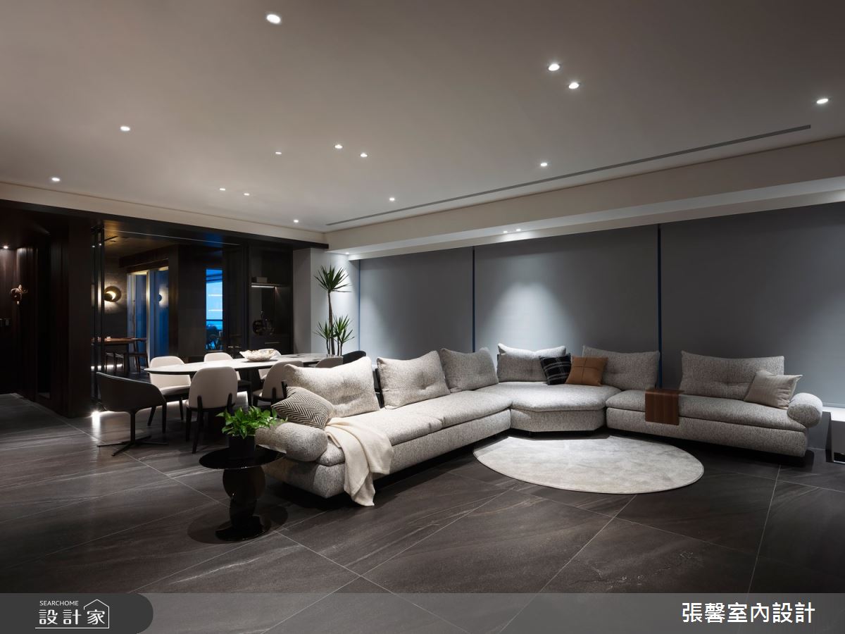 75坪毛胚屋＿現代風客廳餐廳案例圖片＿張馨室內設計/瀚觀室內裝修設計工程有限公司＿張馨_續集之25