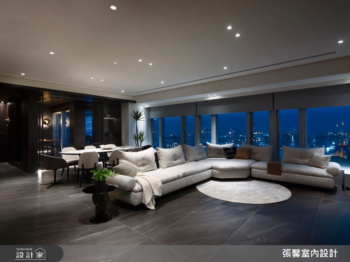 75坪毛胚屋＿現代風客廳餐廳案例圖片＿張馨室內設計/瀚觀室內裝修設計工程有限公司＿張馨_續集之26