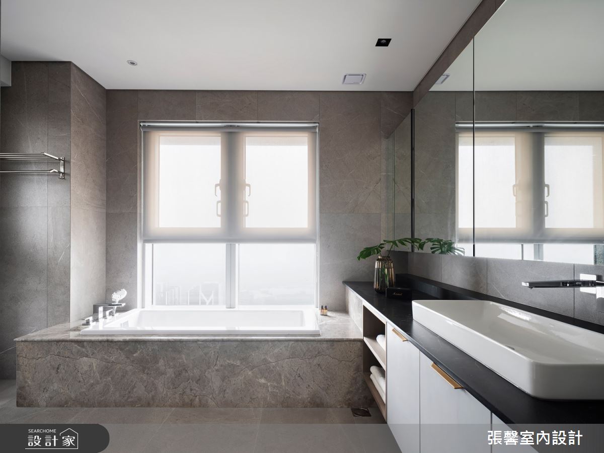 75坪毛胚屋＿現代風浴室案例圖片＿張馨室內設計/瀚觀室內裝修設計工程有限公司＿張馨_續集之35