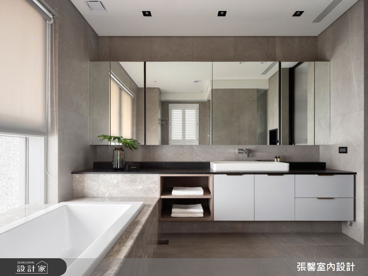 75坪毛胚屋＿現代風浴室案例圖片＿張馨室內設計/瀚觀室內裝修設計工程有限公司＿張馨_續集之36