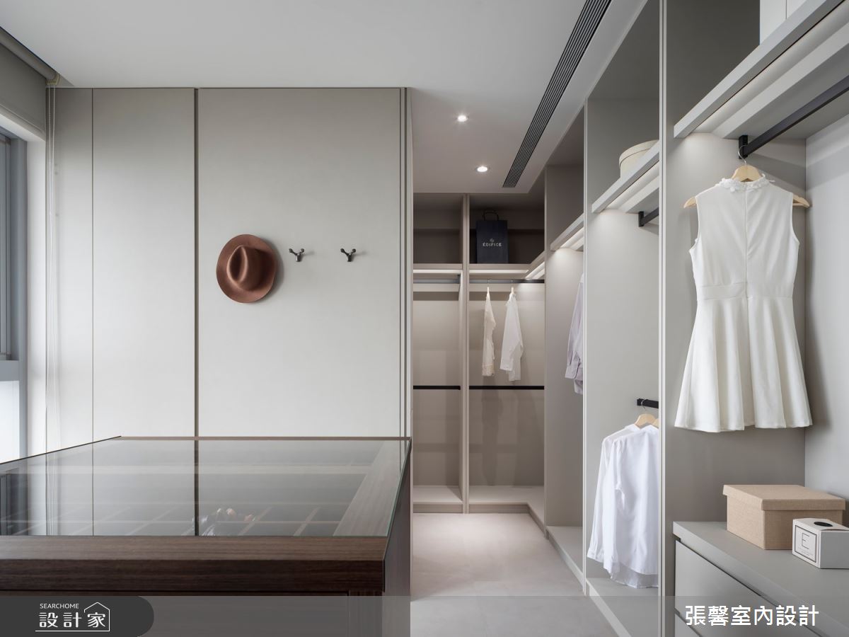 75坪毛胚屋＿現代風更衣間案例圖片＿張馨室內設計/瀚觀室內裝修設計工程有限公司＿張馨_續集之47