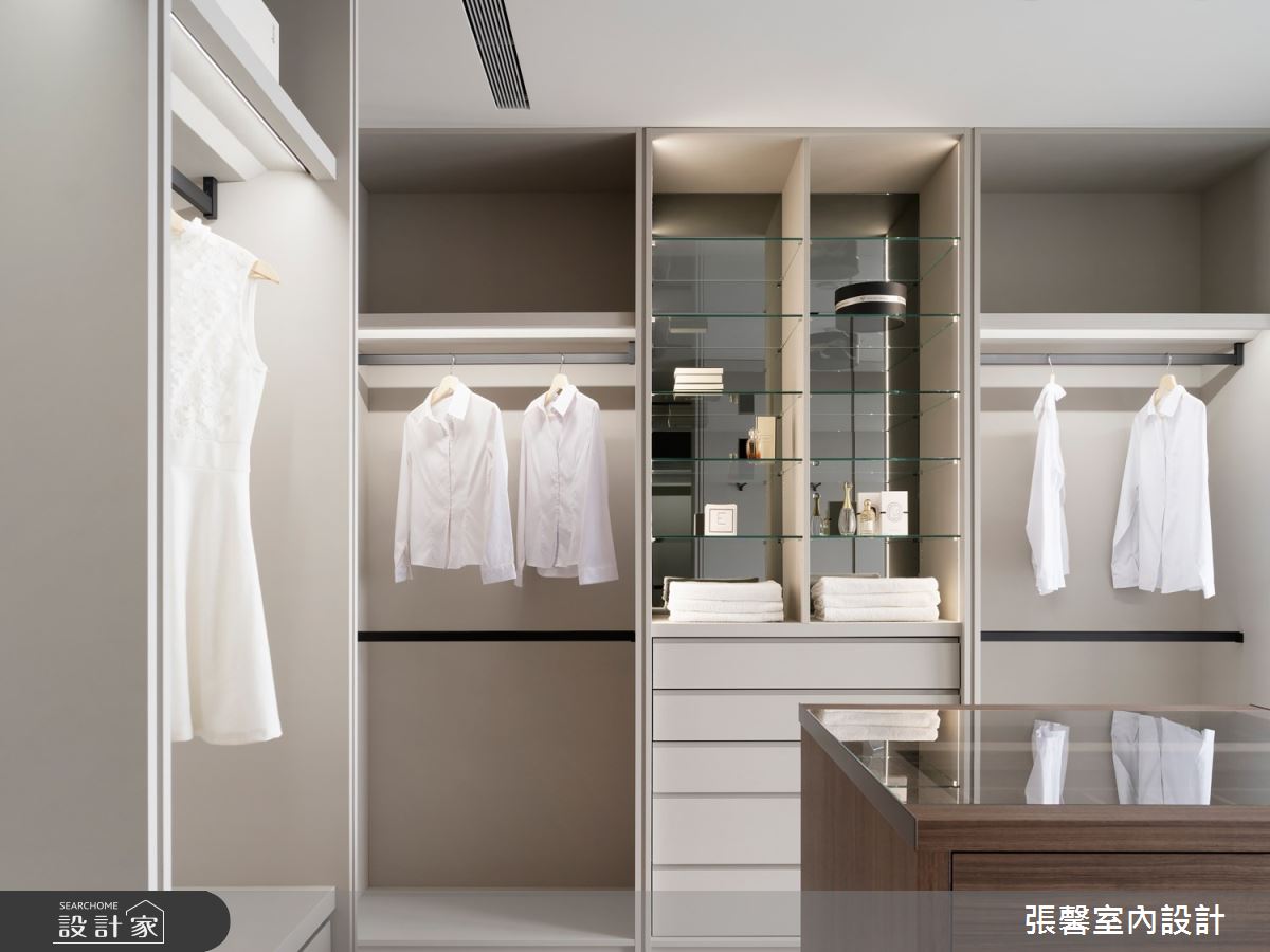 75坪毛胚屋＿現代風更衣間案例圖片＿張馨室內設計/瀚觀室內裝修設計工程有限公司＿張馨_續集之51