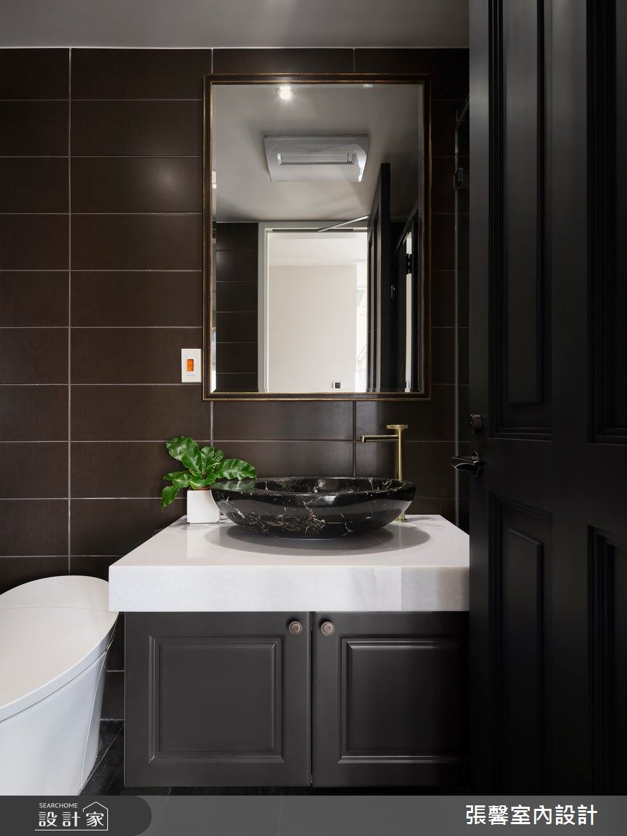 新成屋(5年以下)＿美式風浴室案例圖片＿張馨室內設計/瀚觀室內裝修設計工程有限公司＿張馨_沐光調之45