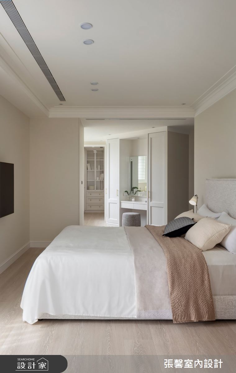 新成屋(5年以下)＿美式風臥室更衣間案例圖片＿張馨室內設計/瀚觀室內裝修設計工程有限公司＿張馨_沐光調之26