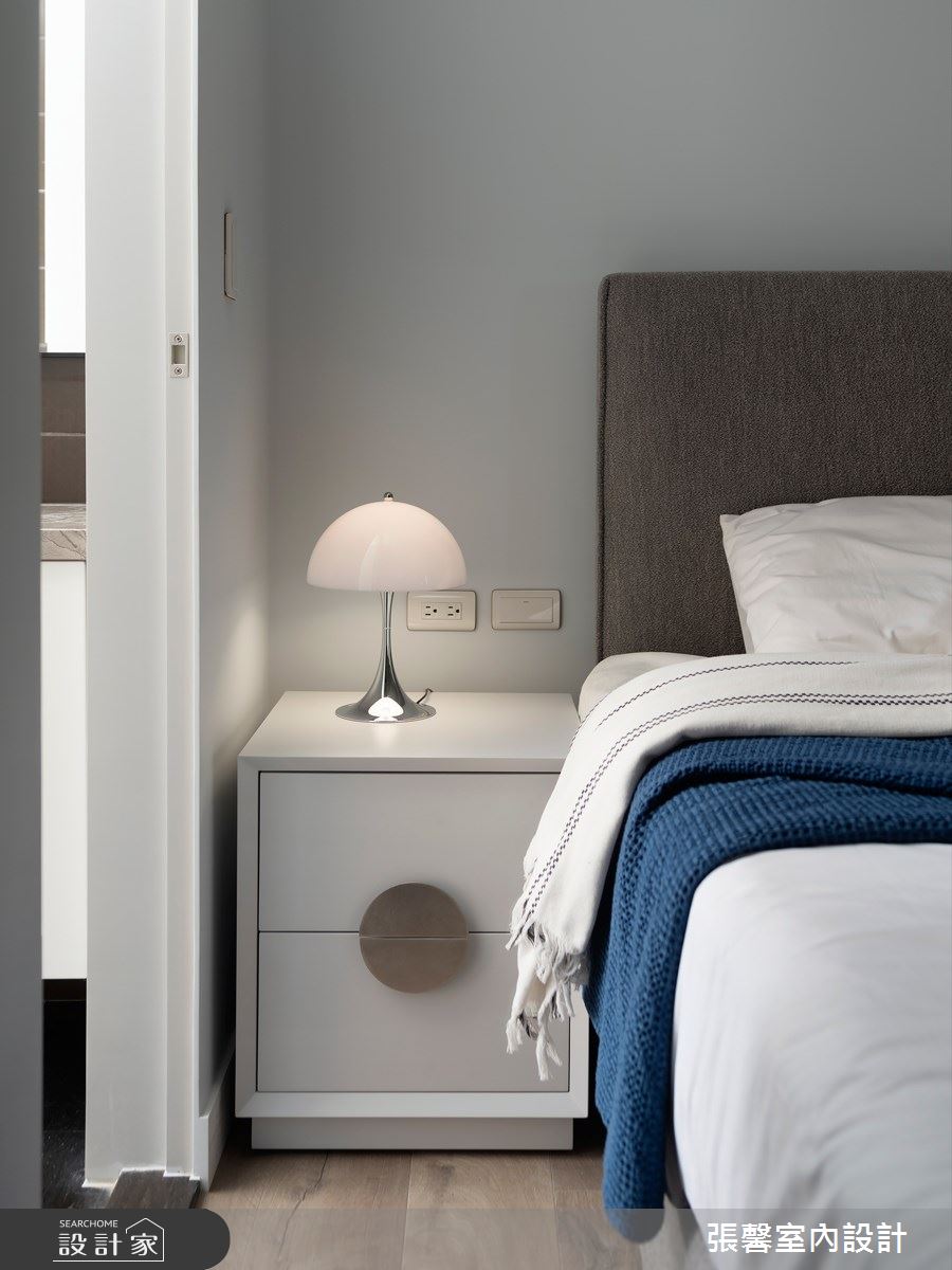 新成屋(5年以下)＿美式風臥室案例圖片＿張馨室內設計/瀚觀室內裝修設計工程有限公司＿張馨_沐光調之44