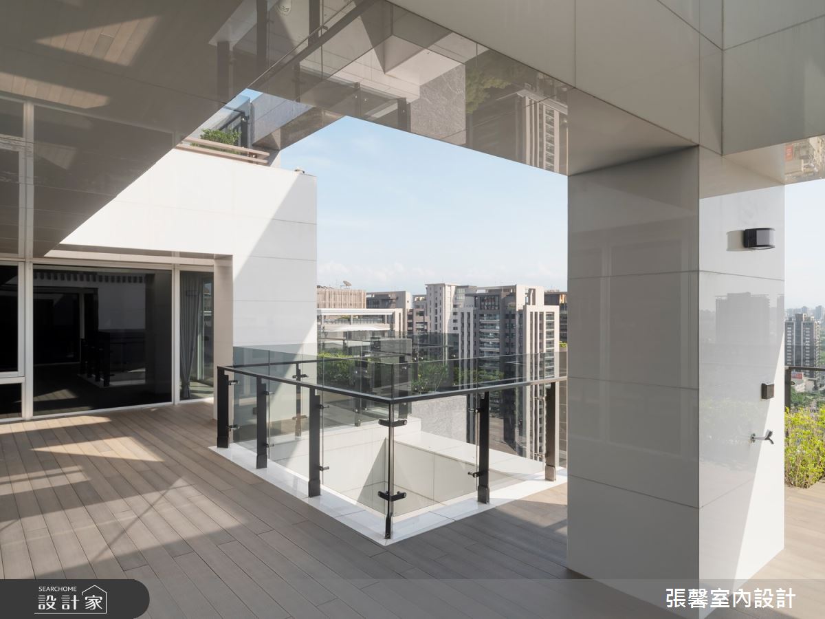 新成屋(5年以下)＿美式風庭院陽台案例圖片＿張馨室內設計/瀚觀室內裝修設計工程有限公司＿張馨_沐光調之15