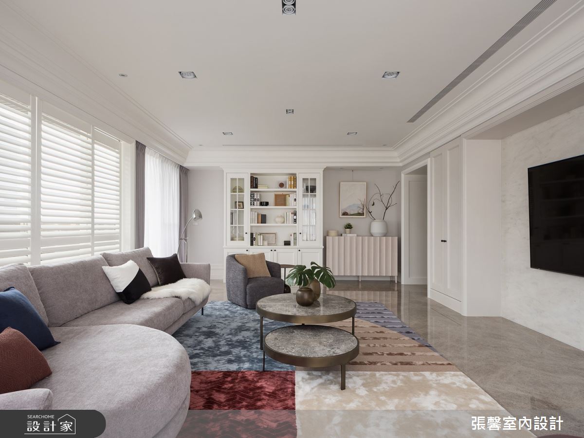 新成屋(5年以下)＿美式風客廳案例圖片＿張馨室內設計/瀚觀室內裝修設計工程有限公司＿張馨_童畫故事之2