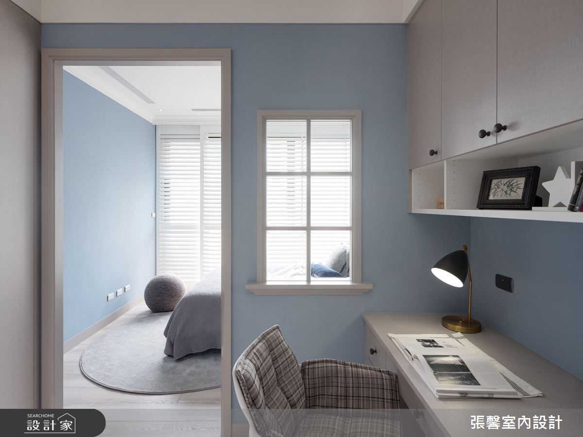 新成屋(5年以下)＿美式風臥室案例圖片＿張馨室內設計/瀚觀室內裝修設計工程有限公司＿張馨_童畫故事之23