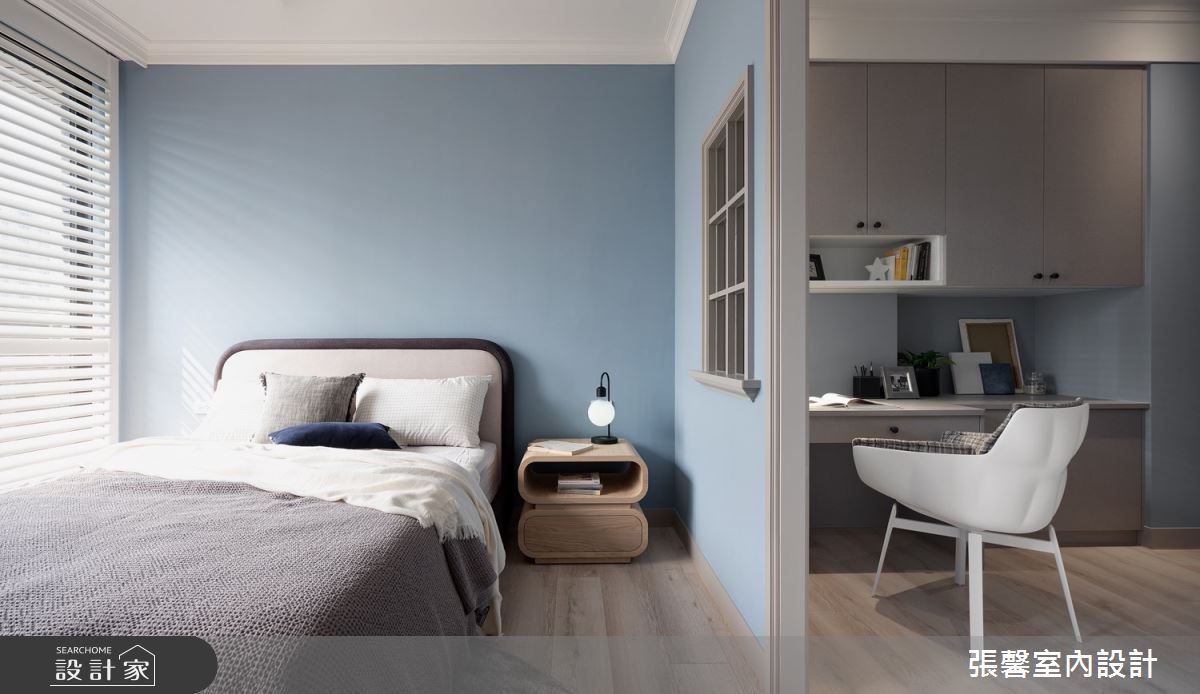 新成屋(5年以下)＿美式風臥室案例圖片＿張馨室內設計/瀚觀室內裝修設計工程有限公司＿張馨_童畫故事之24