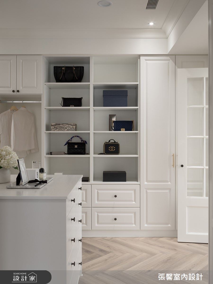 新成屋(5年以下)＿美式風更衣間案例圖片＿張馨室內設計/瀚觀室內裝修設計工程有限公司＿張馨_童畫故事之37
