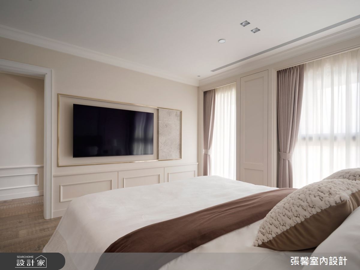 68坪毛胚屋＿美式風臥室案例圖片＿張馨室內設計/瀚觀室內裝修設計工程有限公司＿張馨_華爾滋圓舞曲之36