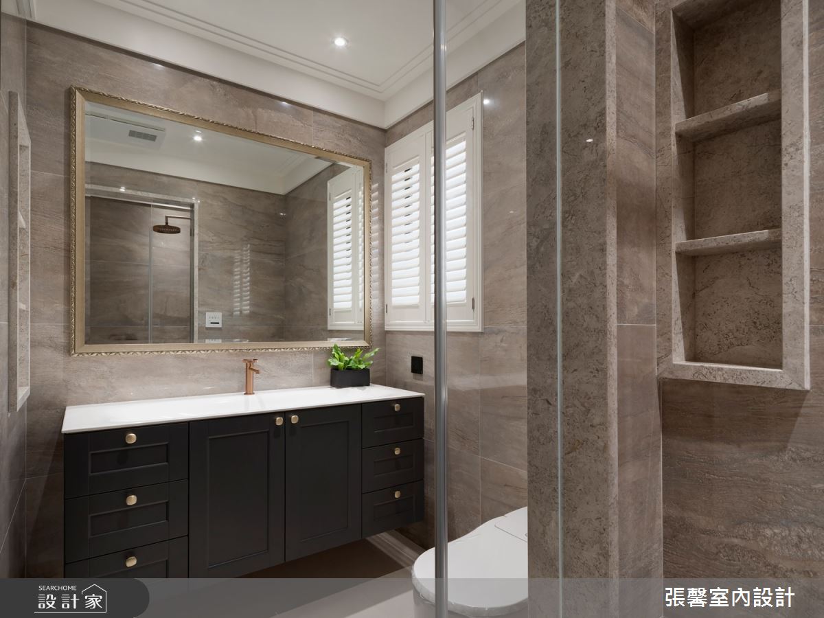 68坪毛胚屋＿美式風浴室案例圖片＿張馨室內設計/瀚觀室內裝修設計工程有限公司＿張馨_華爾滋圓舞曲之51