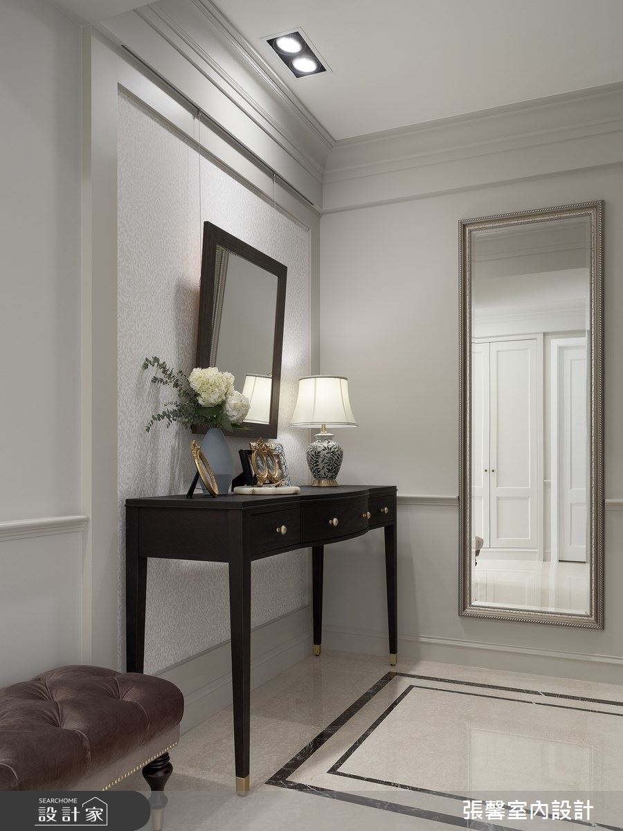 73坪毛胚屋＿美式風玄關案例圖片＿張馨室內設計/瀚觀室內裝修設計工程有限公司＿張馨_心嚮 歸旅之2