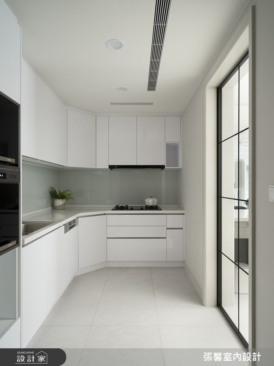73坪毛胚屋＿美式風廚房案例圖片＿張馨室內設計/瀚觀室內裝修設計工程有限公司＿張馨_心嚮 歸旅之19