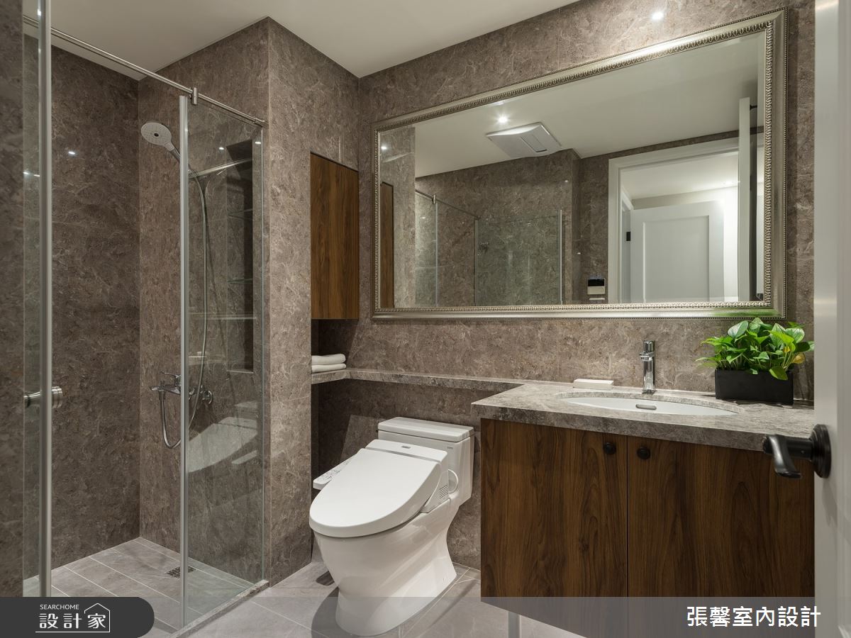 73坪毛胚屋＿美式風浴室案例圖片＿張馨室內設計/瀚觀室內裝修設計工程有限公司＿張馨_心嚮 歸旅之44