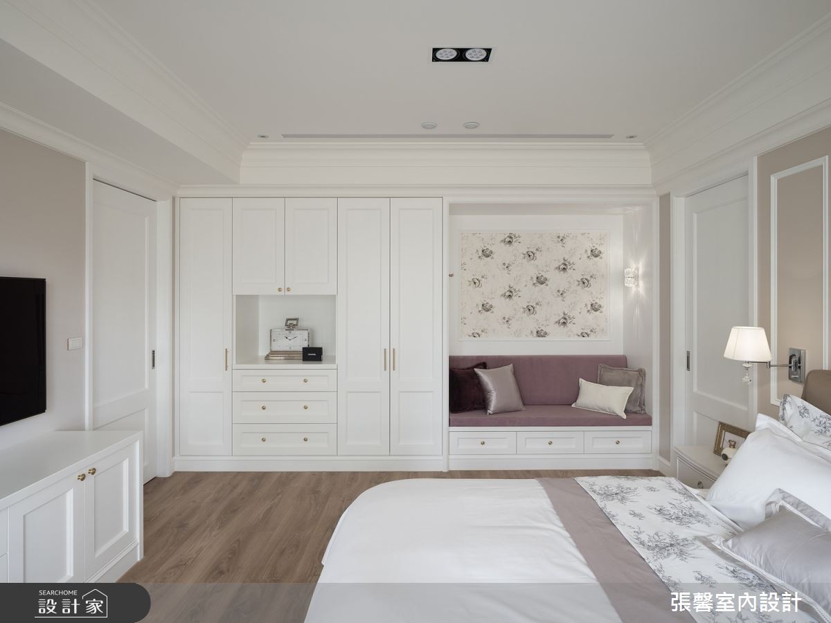 73坪毛胚屋＿美式風臥室臥榻案例圖片＿張馨室內設計/瀚觀室內裝修設計工程有限公司＿張馨_心嚮 歸旅之34