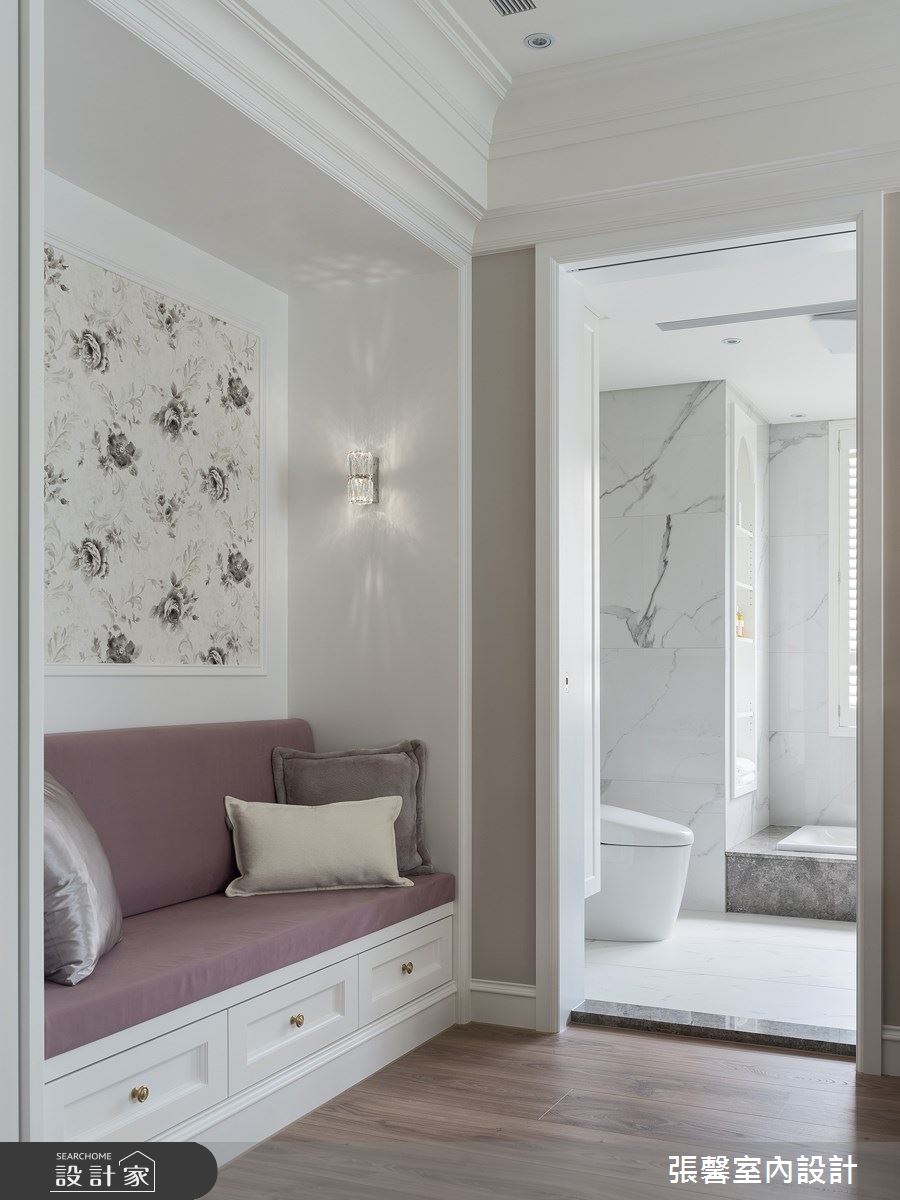 73坪毛胚屋＿美式風臥室浴室臥榻案例圖片＿張馨室內設計/瀚觀室內裝修設計工程有限公司＿張馨_心嚮 歸旅之35