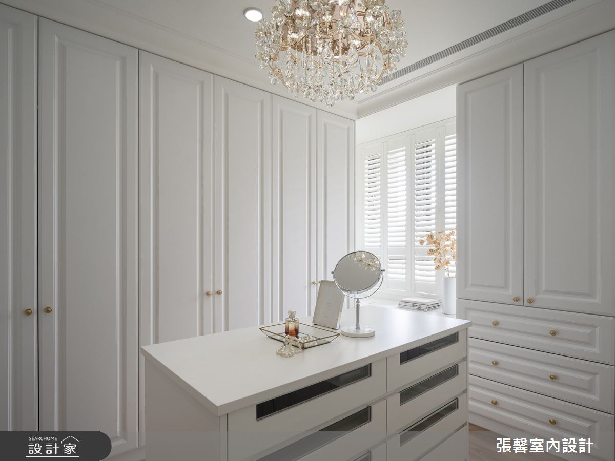73坪毛胚屋＿美式風更衣間案例圖片＿張馨室內設計/瀚觀室內裝修設計工程有限公司＿張馨_心嚮 歸旅之24