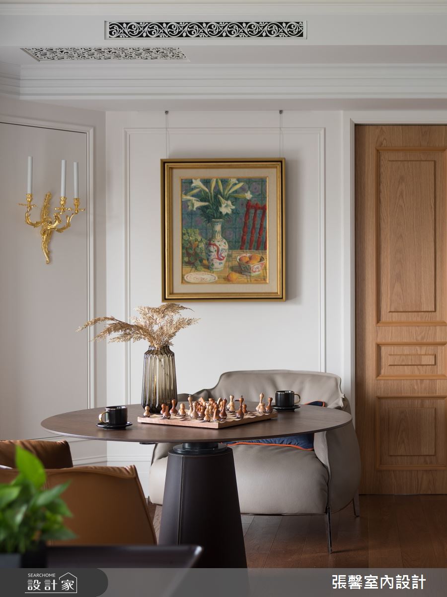 毛胚屋＿奢華風客廳案例圖片＿張馨室內設計/瀚觀室內裝修設計工程有限公司＿張馨_亙美 綠茵宏綿之20