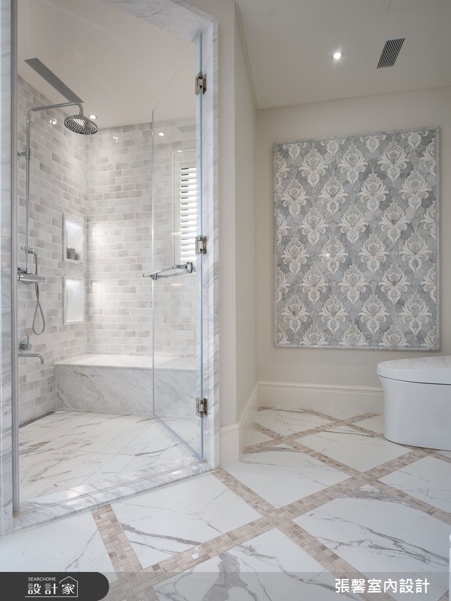 毛胚屋＿奢華風浴室案例圖片＿張馨室內設計/瀚觀室內裝修設計工程有限公司＿張馨_亙美 綠茵宏綿之37