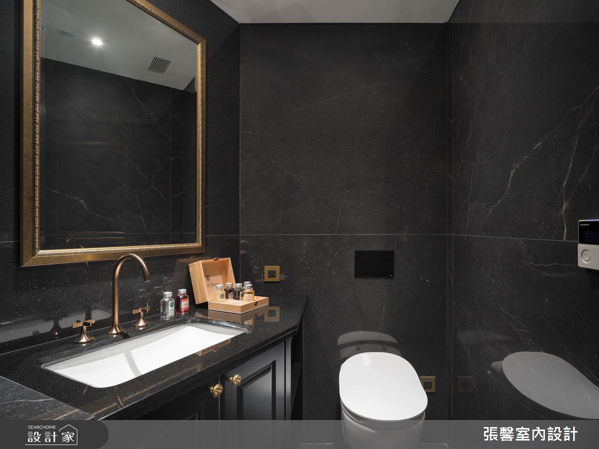 毛胚屋＿奢華風浴室案例圖片＿張馨室內設計/瀚觀室內裝修設計工程有限公司＿張馨_亙美 綠茵宏綿之69