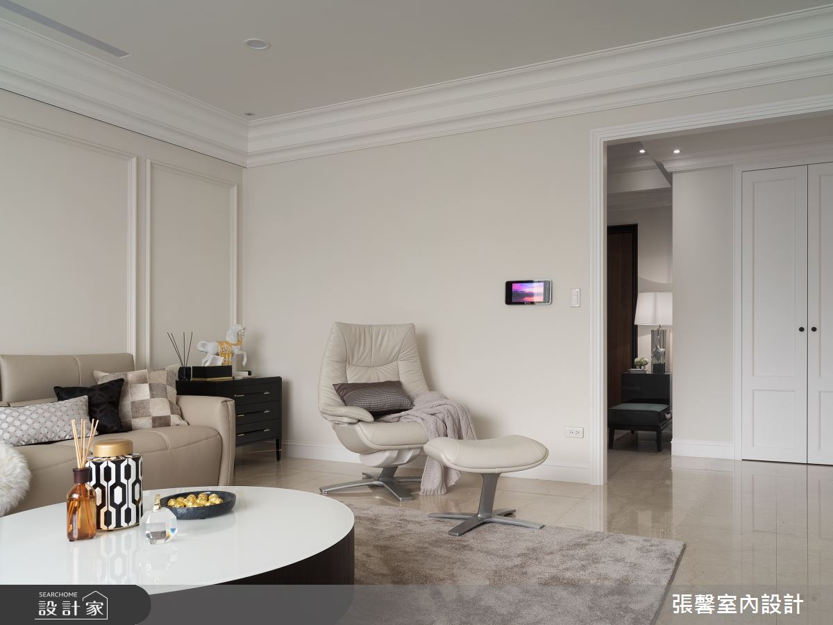 66坪毛胚屋＿美式風客廳案例圖片＿張馨室內設計/瀚觀室內裝修設計工程有限公司＿張馨_紳雅 緻燦之8