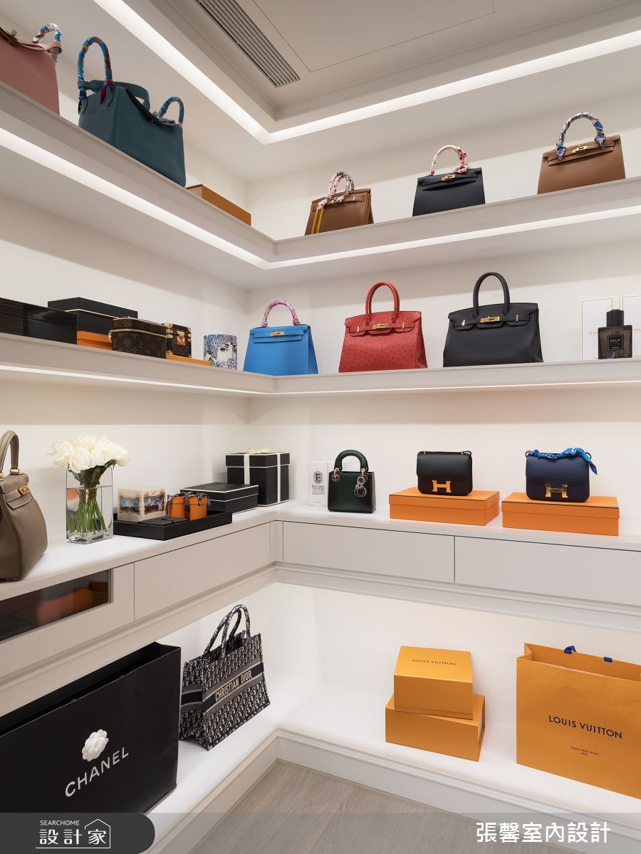 66坪毛胚屋＿美式風更衣間案例圖片＿張馨室內設計/瀚觀室內裝修設計工程有限公司＿張馨_紳雅 緻燦之32